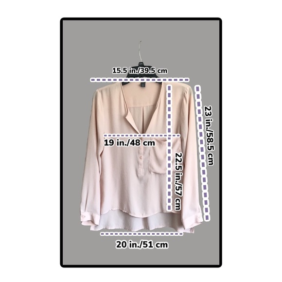 Blush oak + fort blouse - Picture 3 of 3